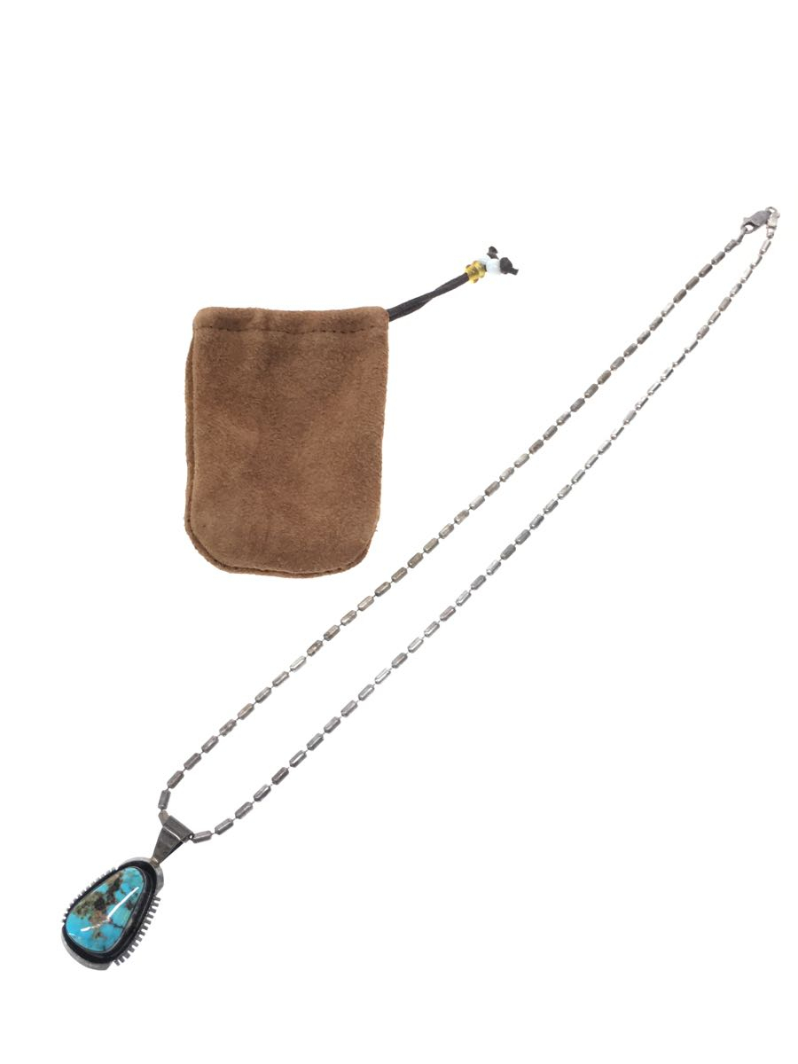 NAVAJO◇F.Peters/フレッドピータース/ターコイズ/ネックレス/SV925  