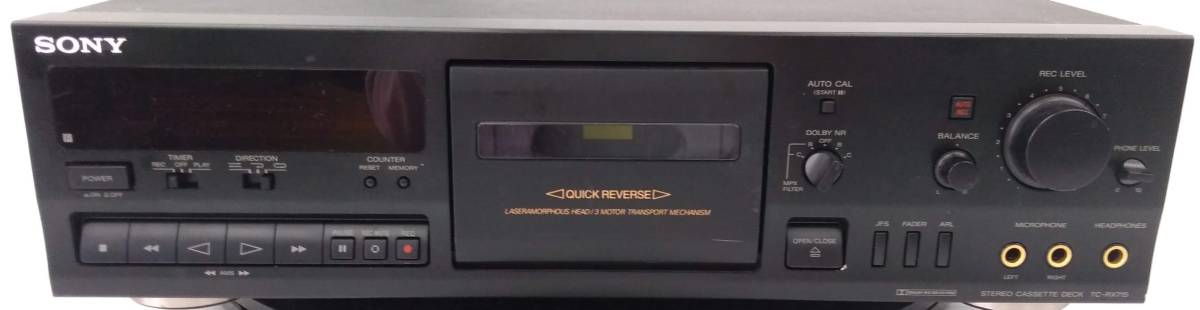 ○SONY カセットデッキ○TC-RX715○ソニー 【公式通販】