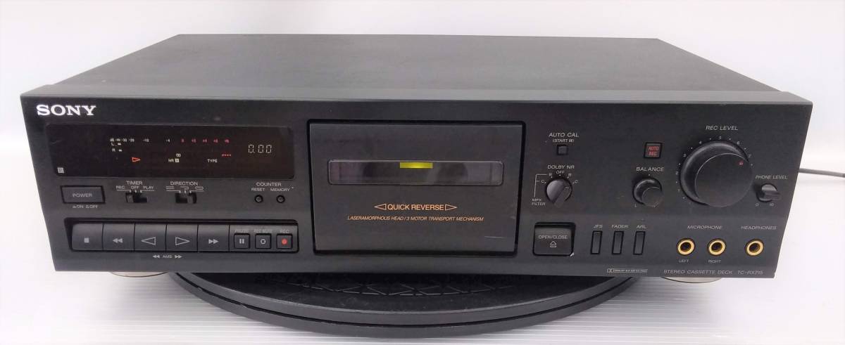 ○SONY カセットデッキ○TC-RX715○ソニー 【公式通販】