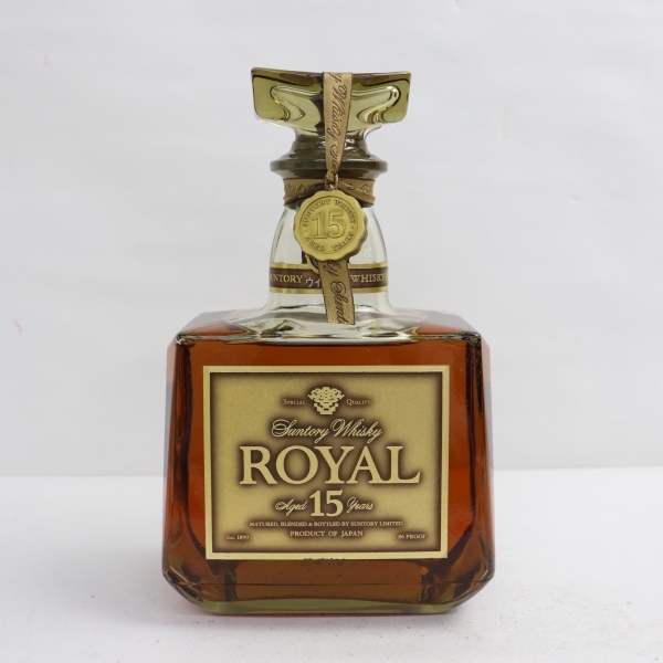 SUNTORY（サントリー）ローヤル 15年 ゴールドラベル 43％ 750ml