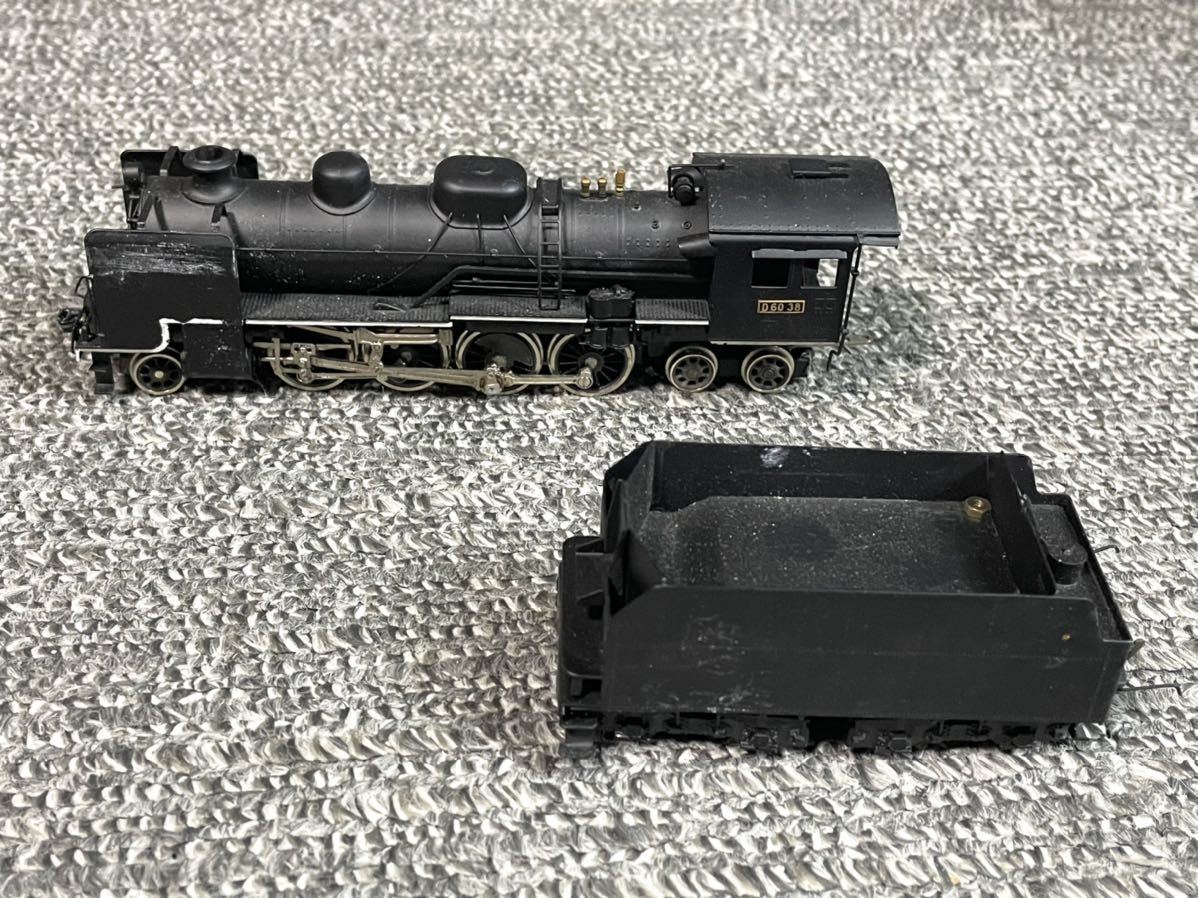8 当時物 D60 38 蒸気機関車 HOゲージ 鉄道模型(機関車)｜売買された