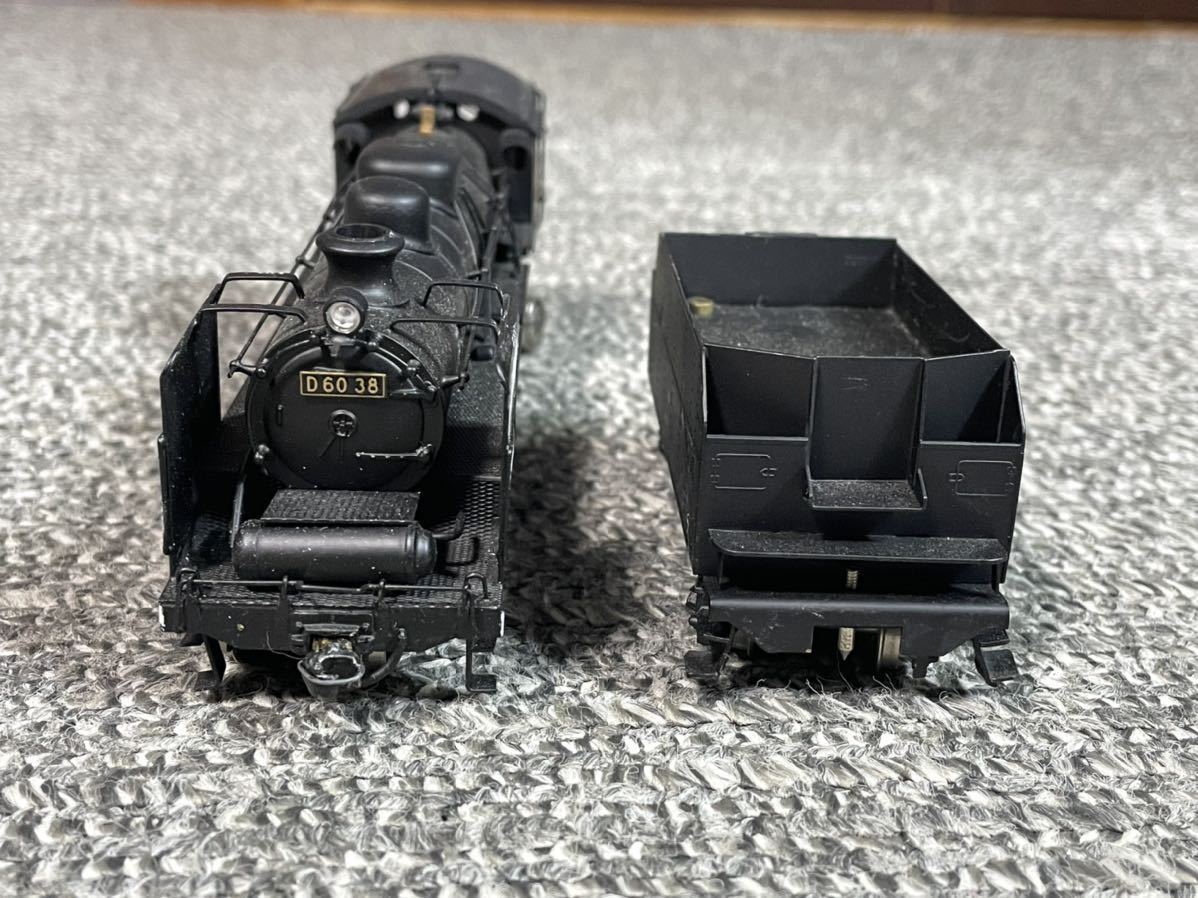 8 当時物 D60 38 蒸気機関車 HOゲージ 鉄道模型(機関車)｜売買された
