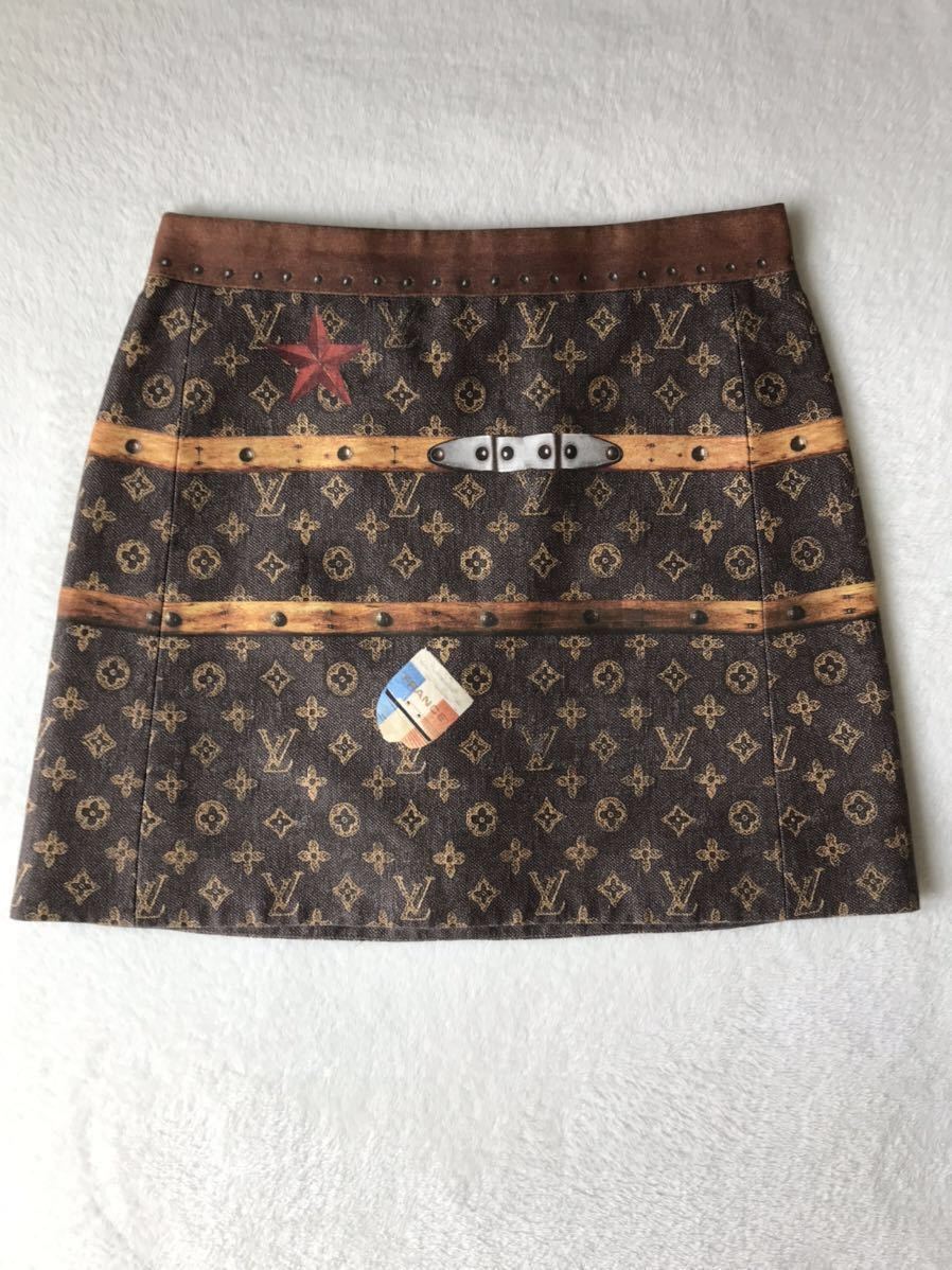モノグラム LOUIS VUITTON スカート ヴィトン (ルイ ヴィトン) 22SS