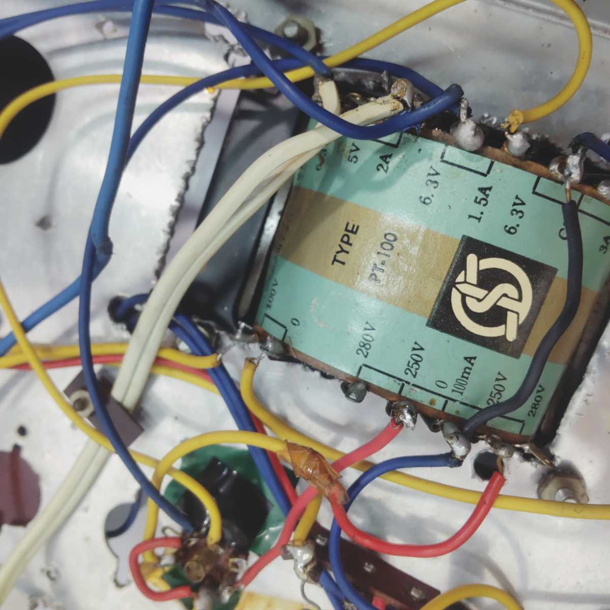自作 真空管アンプ SANSUI サンスイ HS-5 5K 出力トランス PT-100