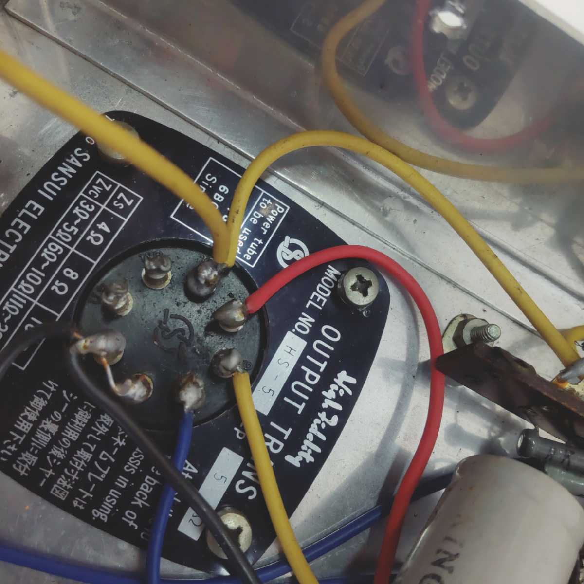 自作 真空管アンプ SANSUI サンスイ HS-5 5K 出力トランス PT-100