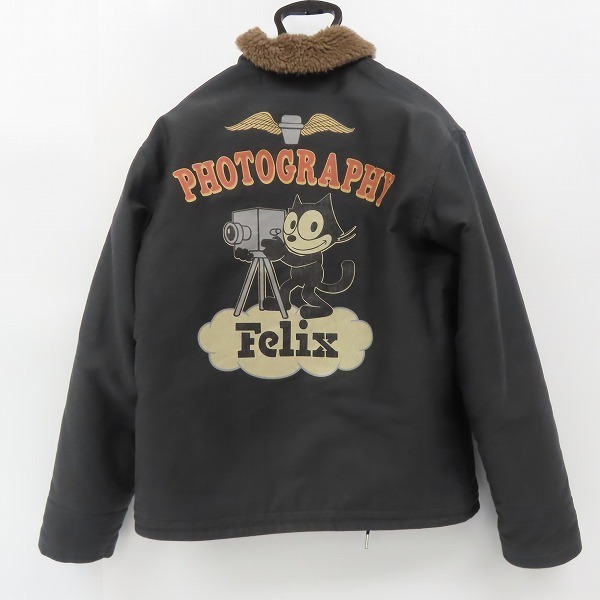 ☆TOYS McCOY/トイズマッコイ FELIX THE CAT N-1 デッキジャケット 42 