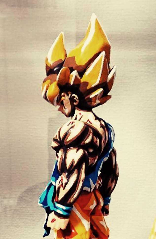 ガレージキット 孫悟空リペイント 孫悟空 ドラゴンボール フィギュア