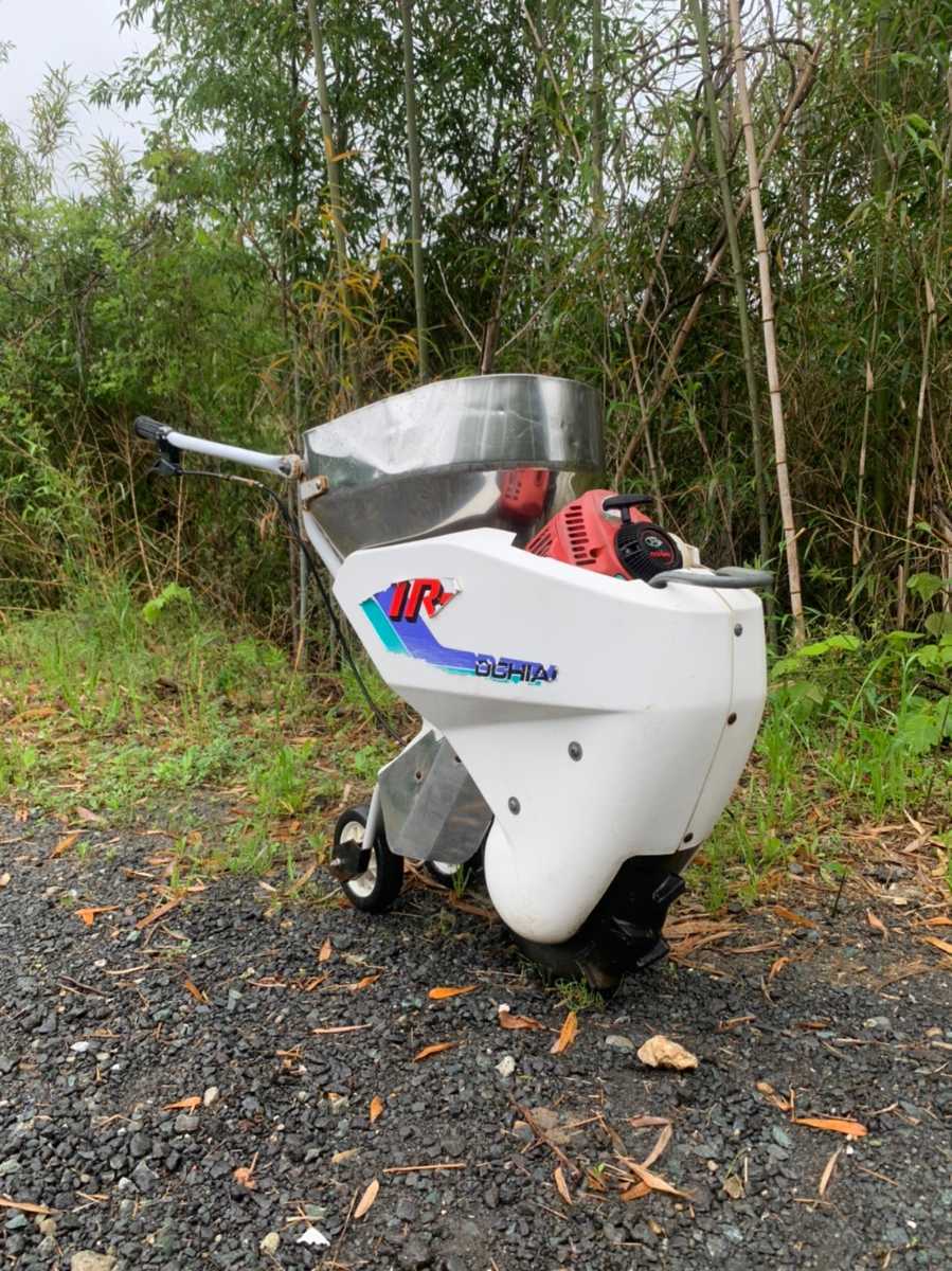 肥料散布機 IR-7 自走式 OCHIAI 落合 エンジン式 自走式肥料
