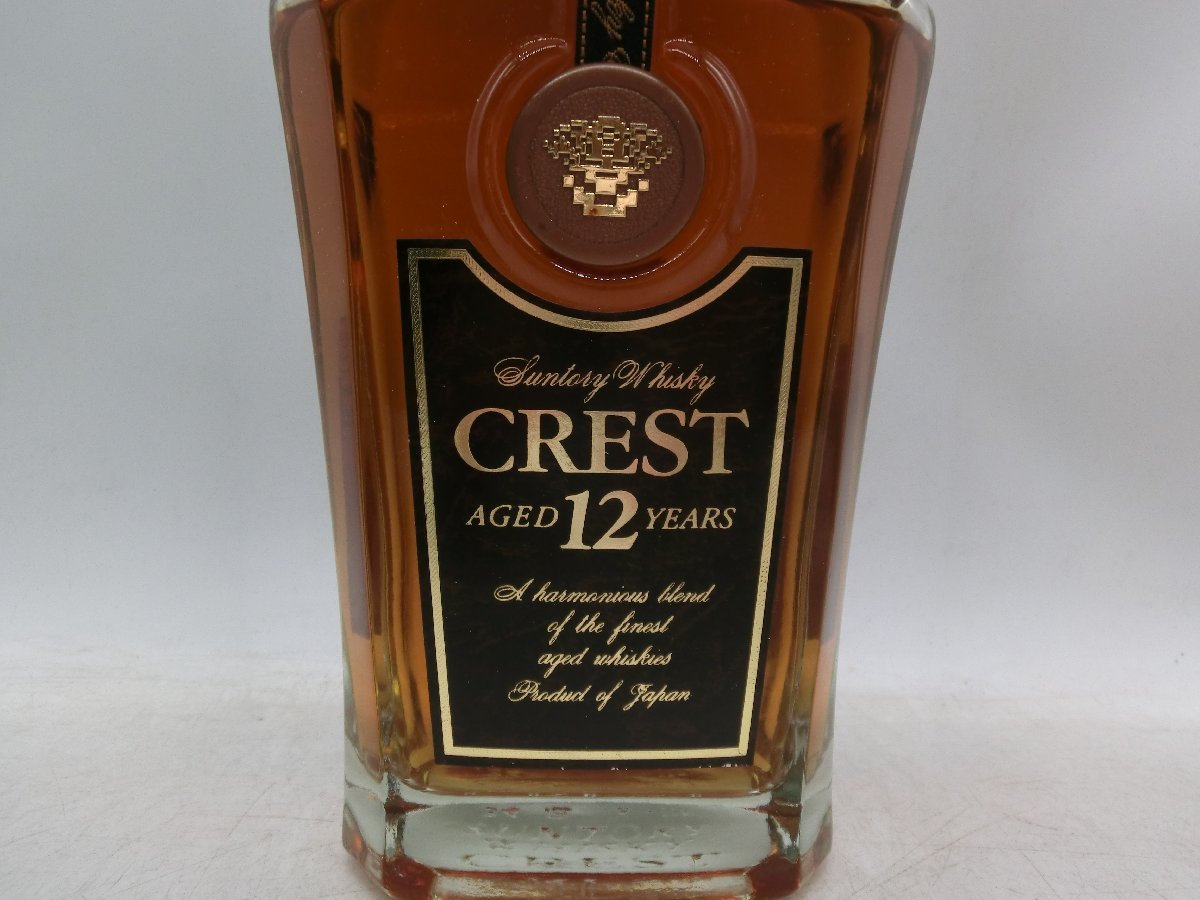 CREST 12年ウイスキー ギフトボックス入り Crest 12 Years ウイスキー