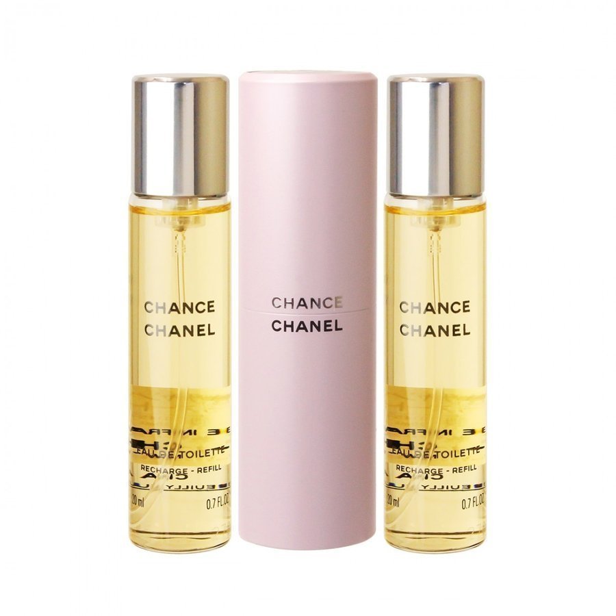 未開封 CHANEL CHANCE TWIST AND SPRAY 3x20ml EDT シャネル チャンス