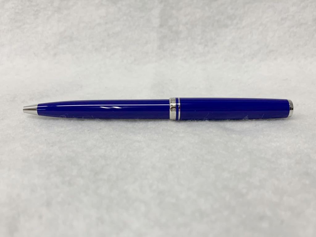 Y□美品□ MONTBLANC モンブラン ボールペン ツイスト式 ブルー 青 黒