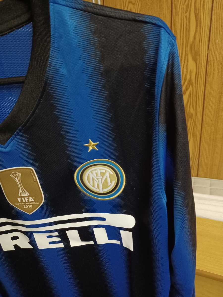 2010 インテルナツィオナーレ・ミラノ (H) ユニフォーム 長友佑都 長袖