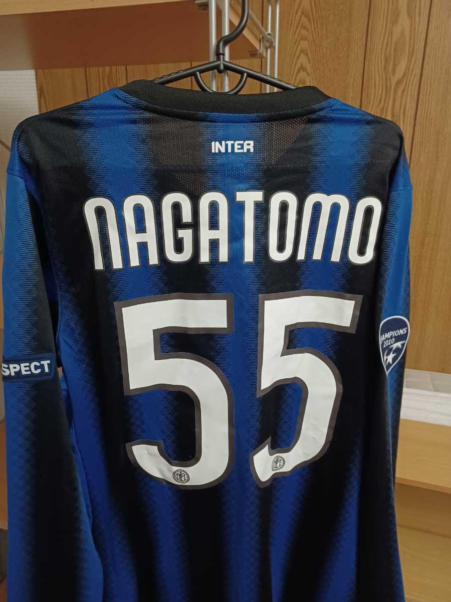 2010 インテルナツィオナーレ・ミラノ (H) ユニフォーム 長友佑都 長袖