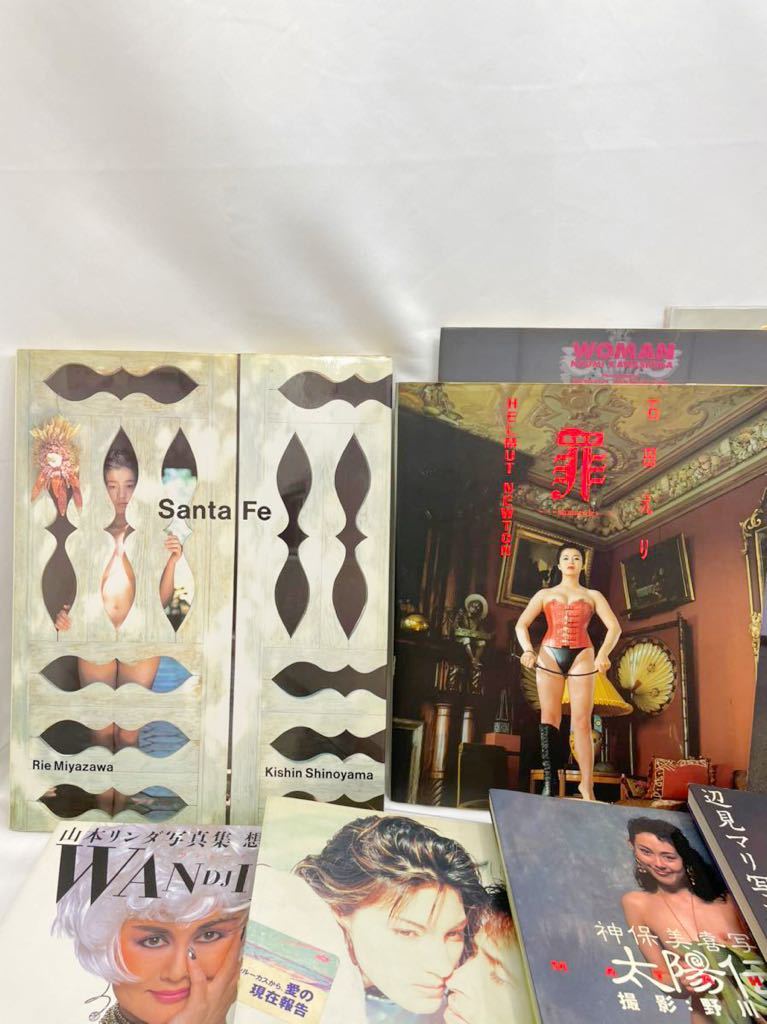 T0516 昭和 平成 女優 歌手 写真集 まとめて8冊セット 経年保管品 宮沢  