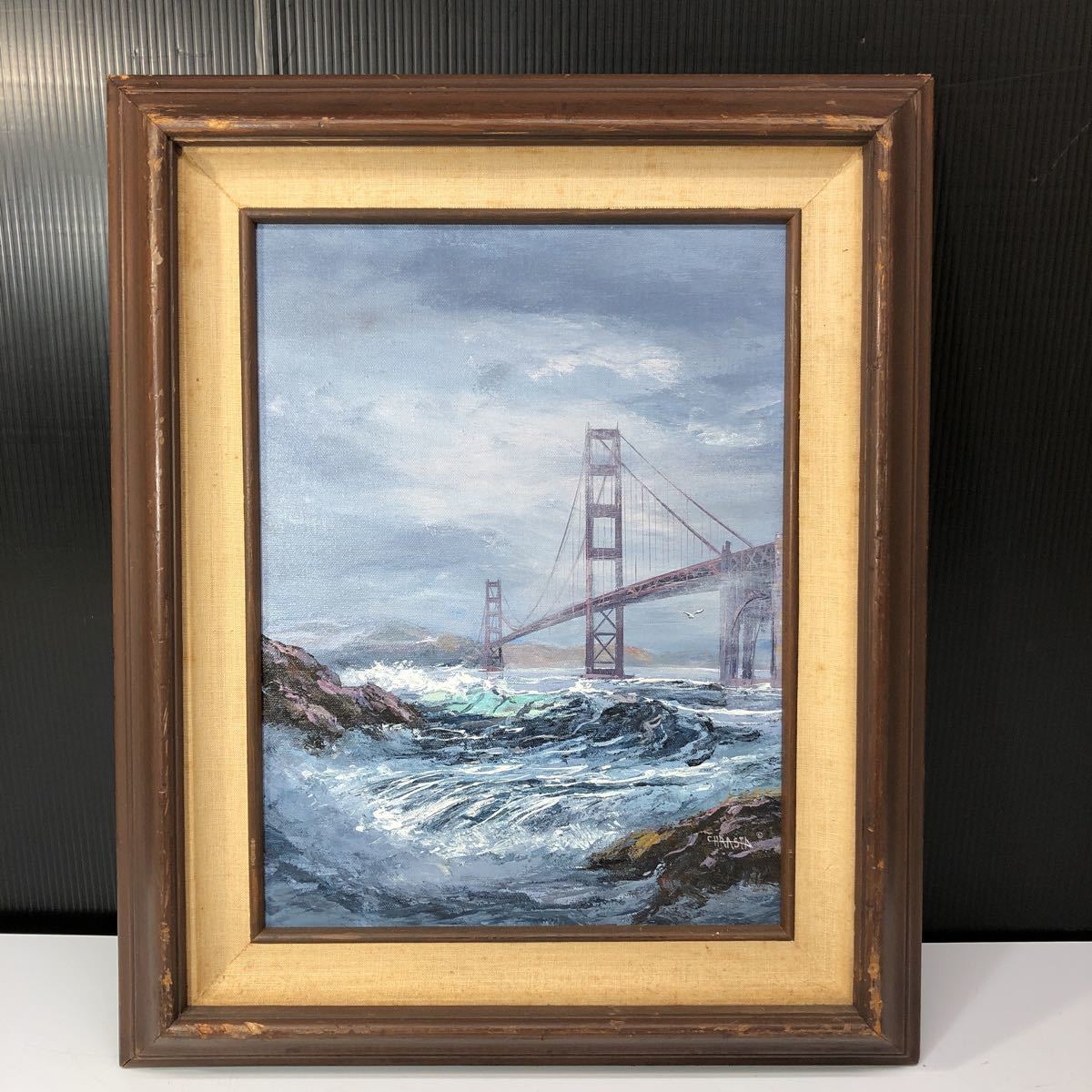 【SALE】横山邦夫　油絵　油彩　象元会会員　絵画　日本画家 横山邦夫 油絵 油彩 象元会会員 絵画 日本画家