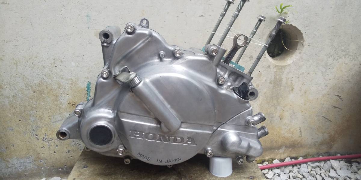 NSR50(後期) サーキット仕様エンジン腰下② 分解・点検・清掃の上