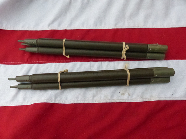 専用＝ 1968” 米軍実物 ナム戦 デッド! テントポール 8本セット 軍幕