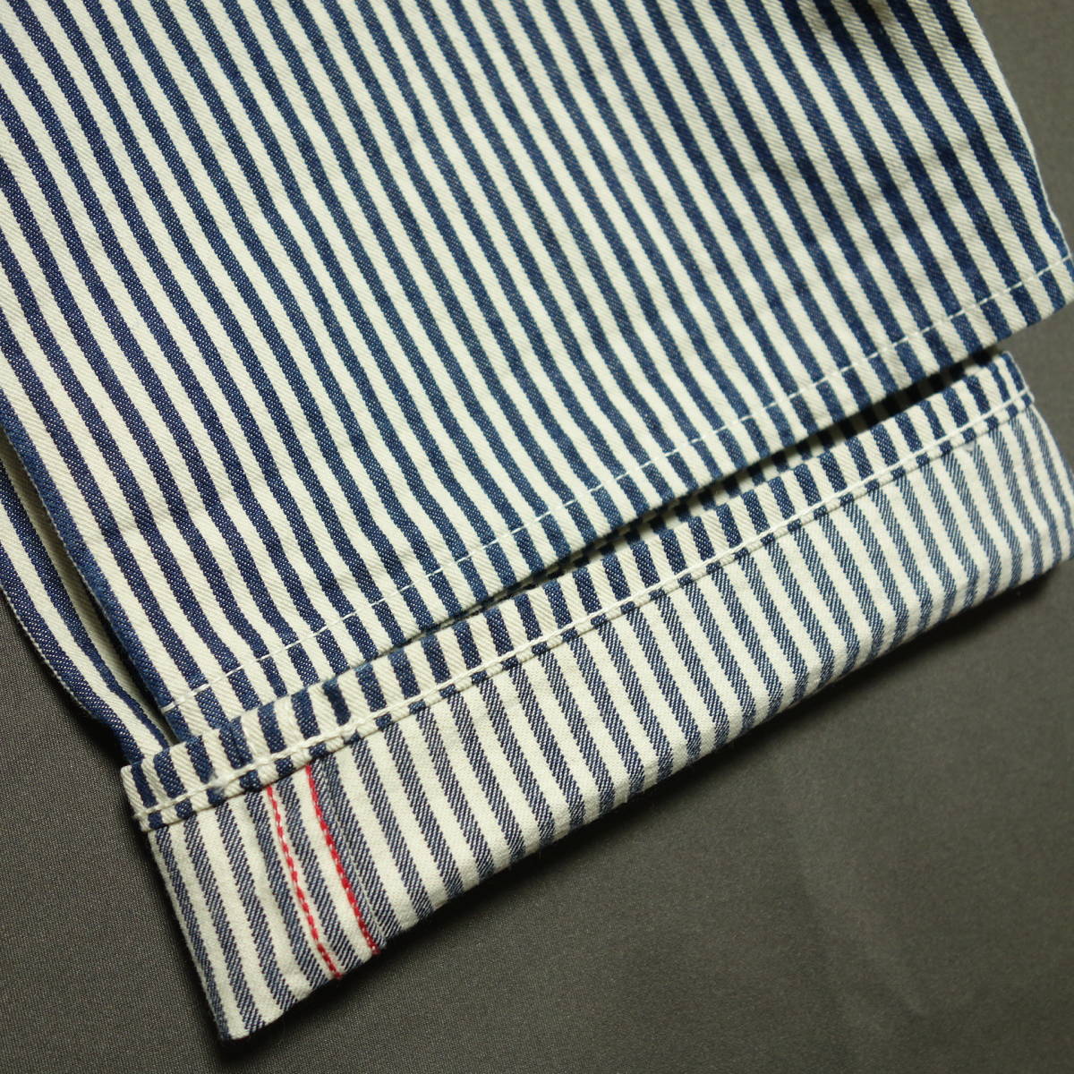 シュガーケーン 11oz ヒッコリーストライプワークパンツ シュガー