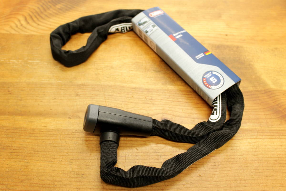 ABUS/アブス 5805 1100mm KEYタイプ Black チェーンロック 検） 1500