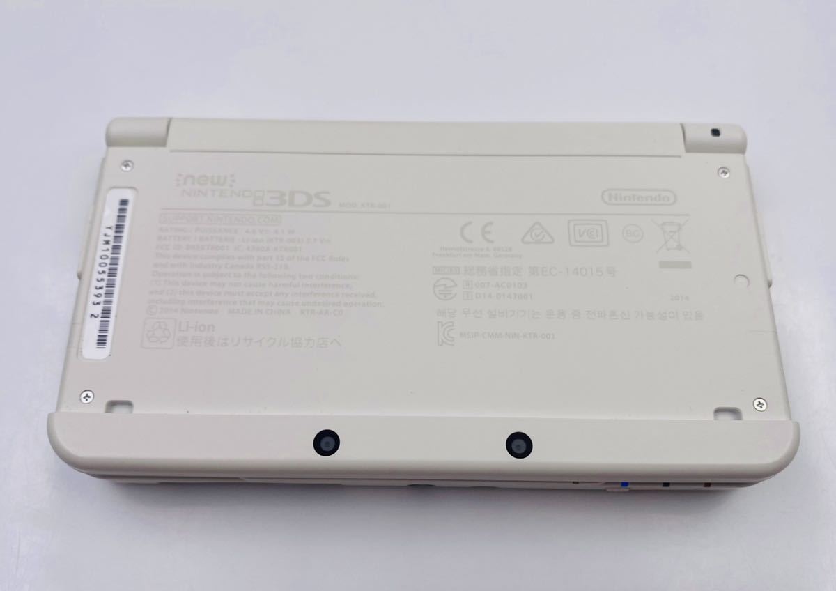☆動作品 画面状態良好☆Newニンテンドー3DS 本体 ホワイト 白☆任天堂 