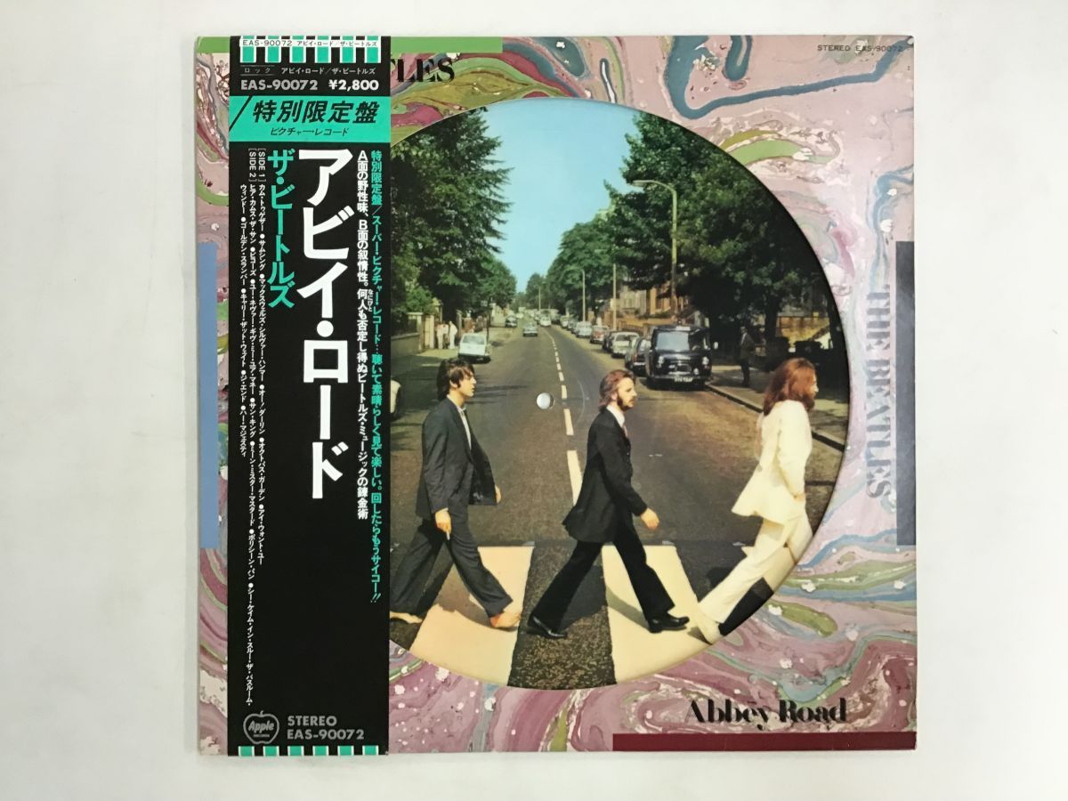LP / THE BEATLES / ABBEY ROAD / 帯付/ピクチャー盤 [2528RL LP / THE BEATLES / ABBEY ROAD / 帯付/ピクチャー盤 [2528RL