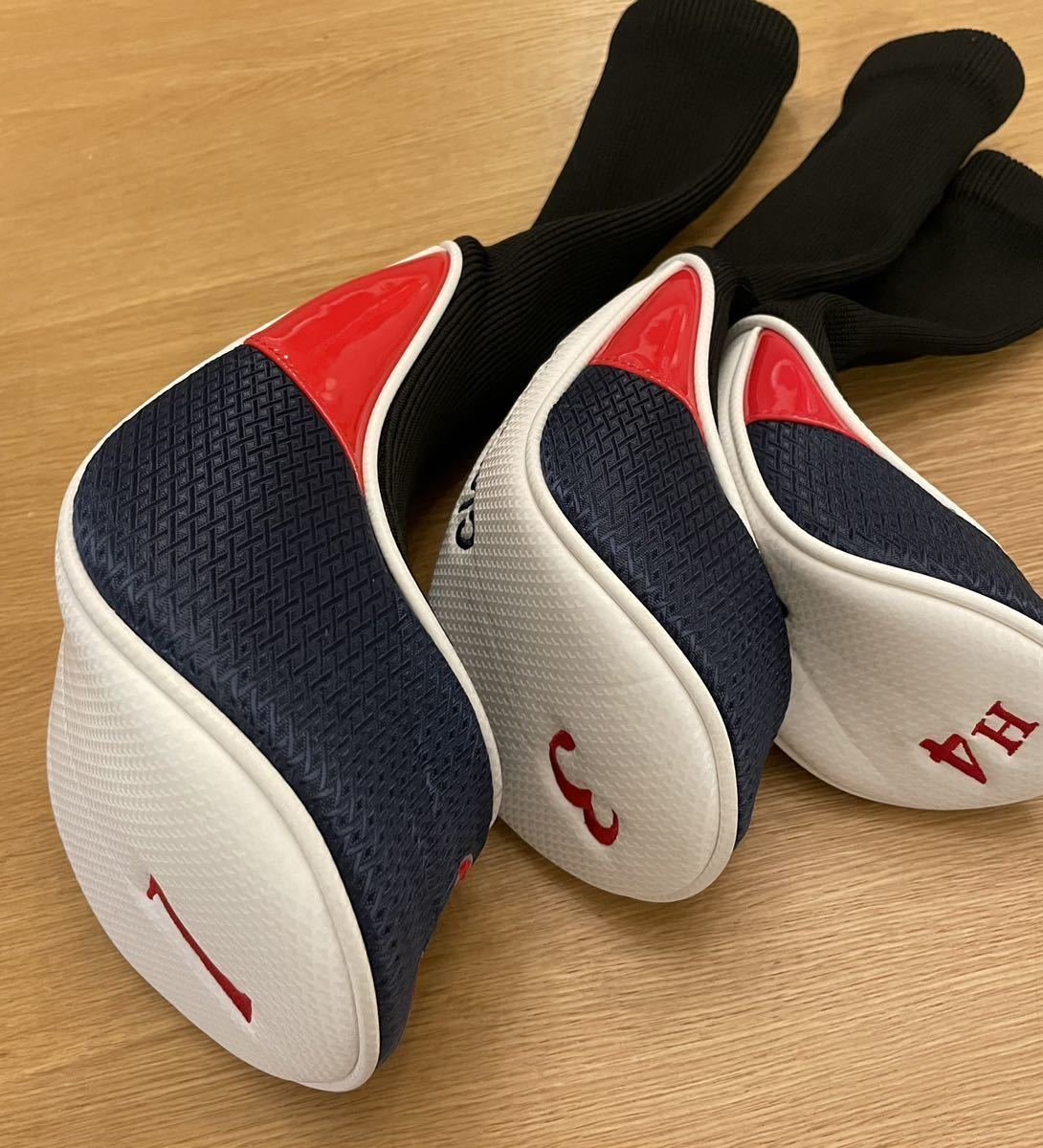 超美品!Cleveland クリーブランド ヘッドカバー ドライバー 3W 4U 