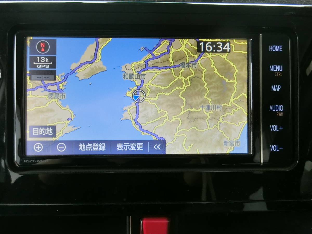 トヨタ純正 SDナビ フルセグ NSZT-W68T 純正ドライブレコーダーDRT 