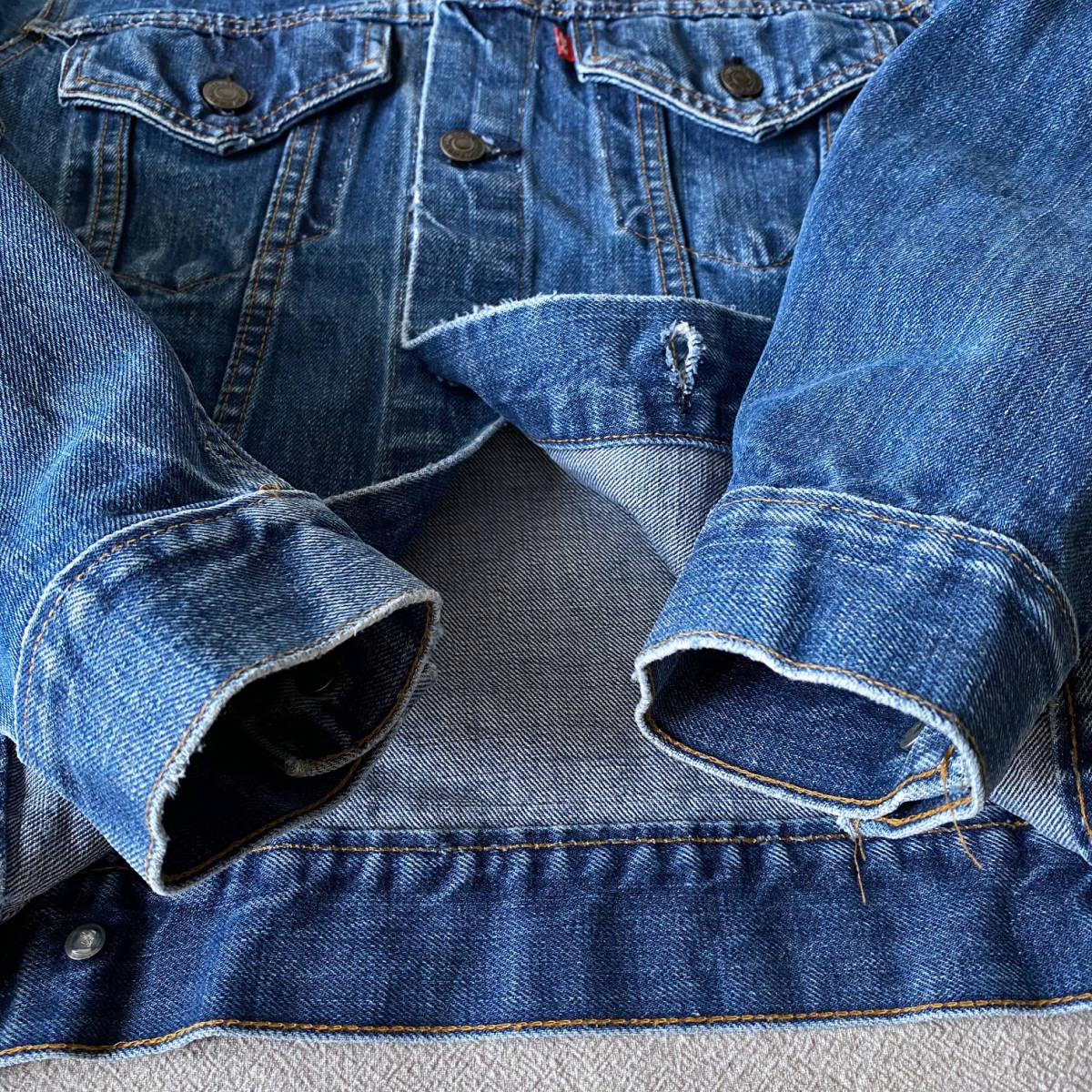 70's Levi's 70505 オリジナル・ビンテージ USA製 Size 40 ボタン裏