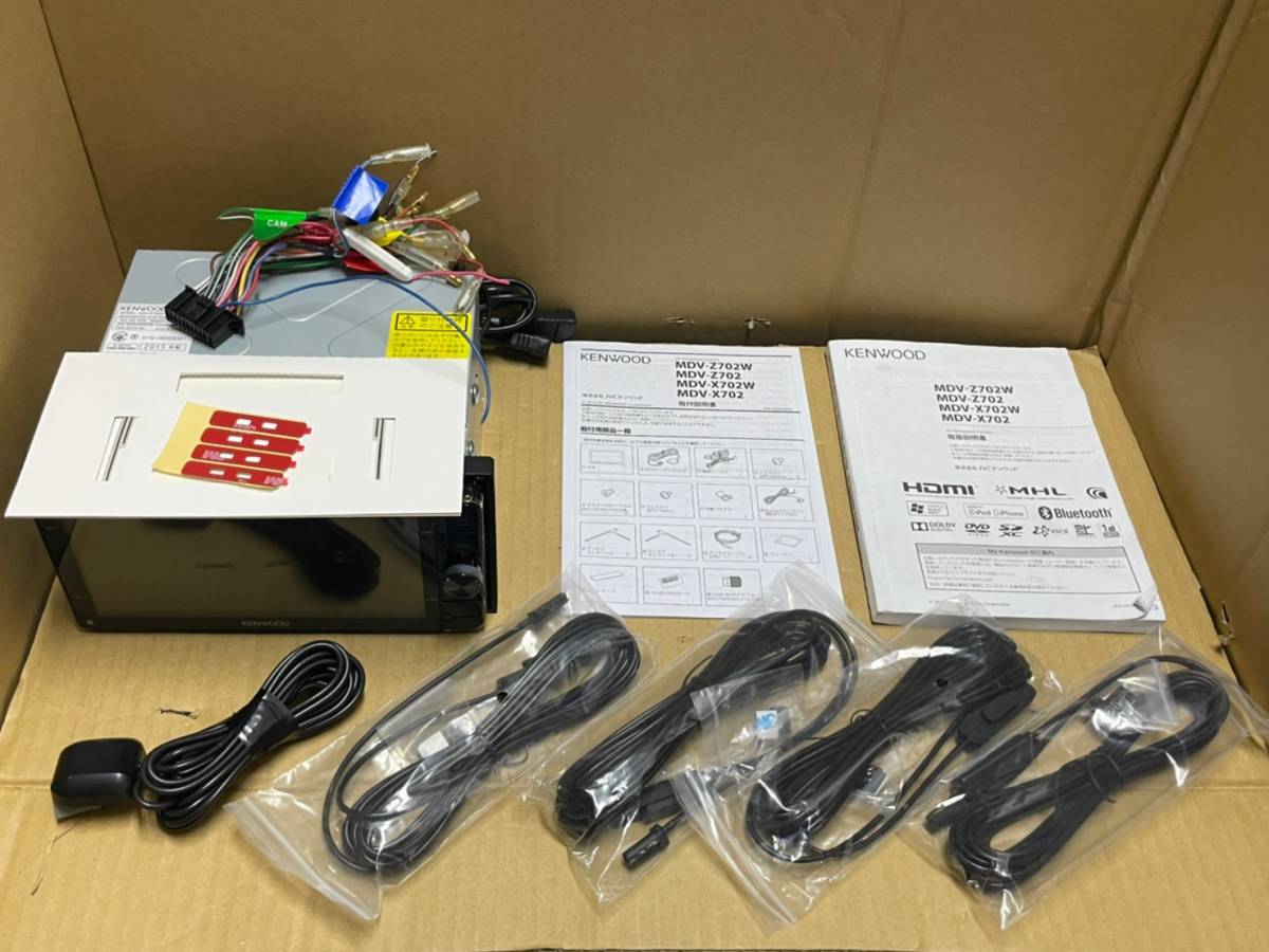 ケンウッド MDV-Z702 彩速ナビ HDMI Bluetooth｜Softsync.io