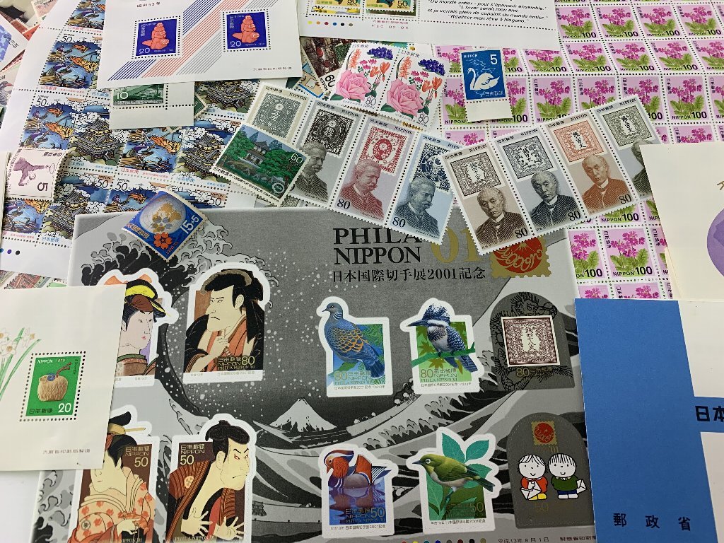 未使用 記念切手 バラ シート お年玉切手シート | まとめ 日本郵便株式