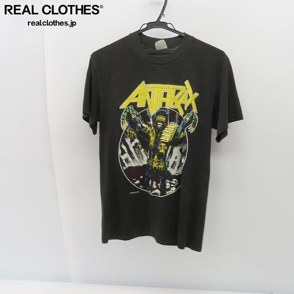 得価，限定SALE ANTHRAX/アンスラックス 1987/90S/ヴィンテージ/ビンテージ 日本来日公演Tシャツ/L /LPL(Tシャツ)｜売買されたオークション情報、yahooの商品情報をアーカイブ公開 - オークファン Tシャツ