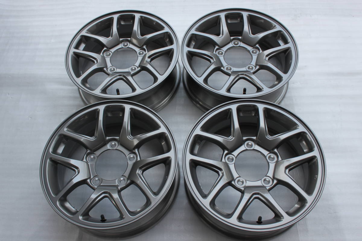 新車外し スズキ ジムニー JB64W 純正アルミホイール 16インチ 16×5.5J