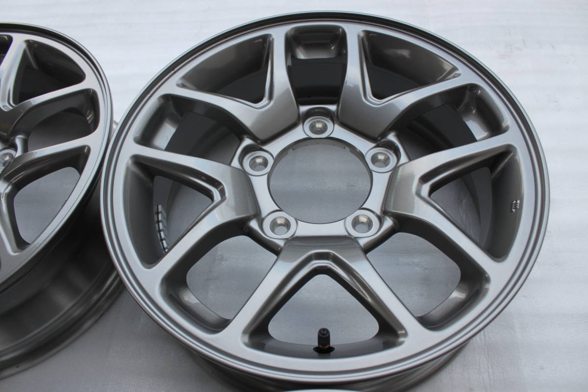 新車外し スズキ ジムニー JB64W 純正アルミホイール 16インチ 16×5.5J 