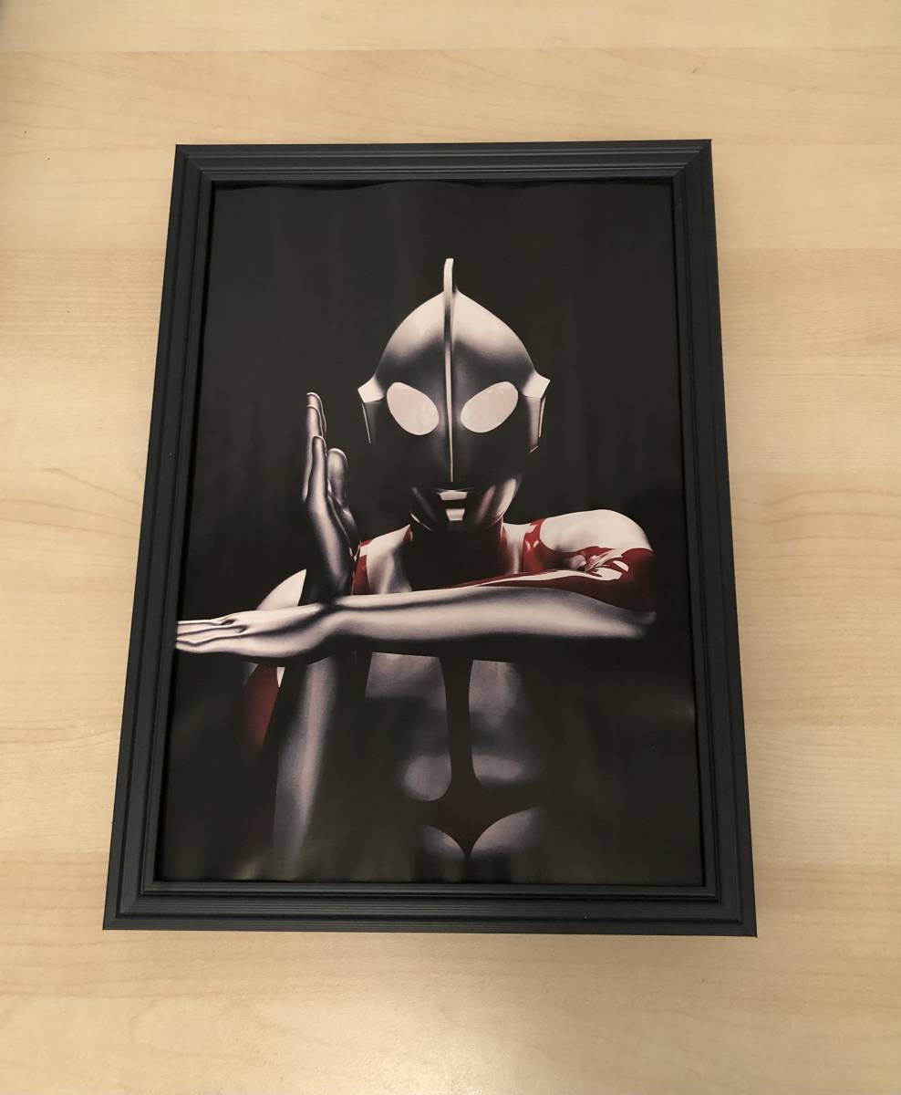 kj ☆額装品☆ 2 シンウルトラマン 貴重写真 イラスト ウルトラマン A4