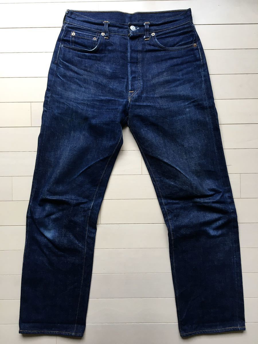 極上】真紺 501 BIGE 32×31 デッドストック 2.3wash 60年代 LEVIS 