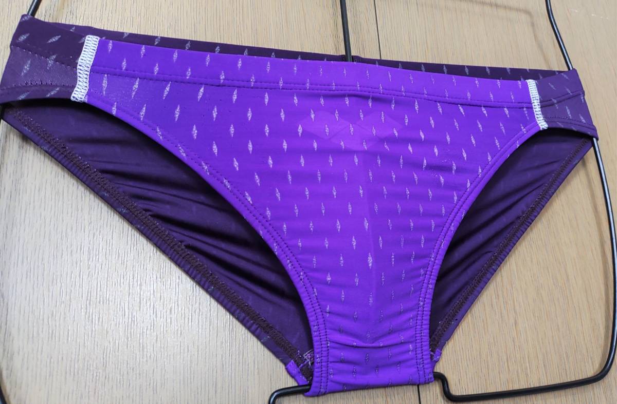 arena エールブルー SS 紫 競泳水着 競パン arena 競泳水着 エール