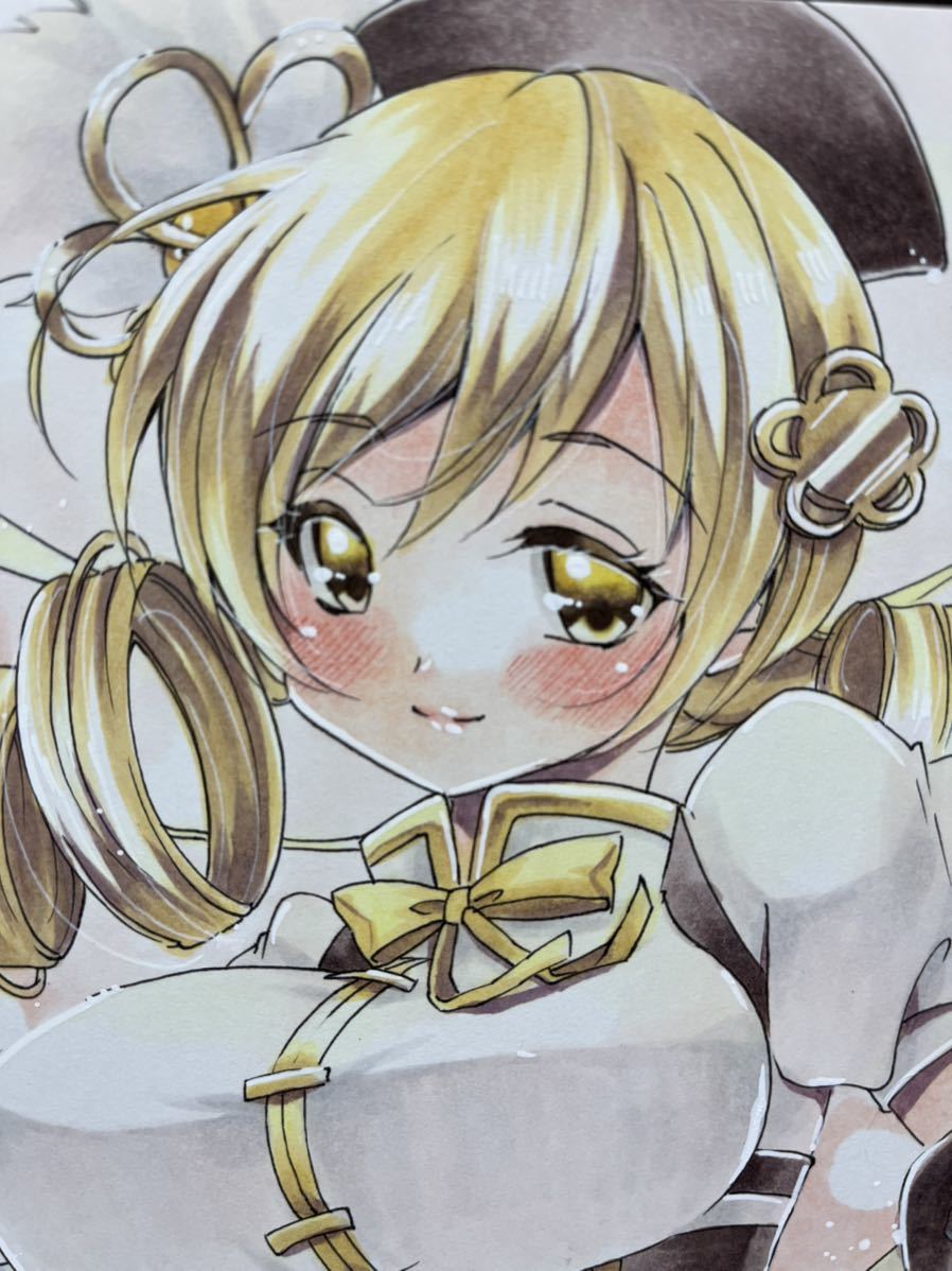 手描きイラスト 魔法少女まどか マギカ まどマギ 巴マミ B5 手描きイラスト 売買されたオークション情報 Yahooの商品情報をアーカイブ公開 オークファン Aucfan Com