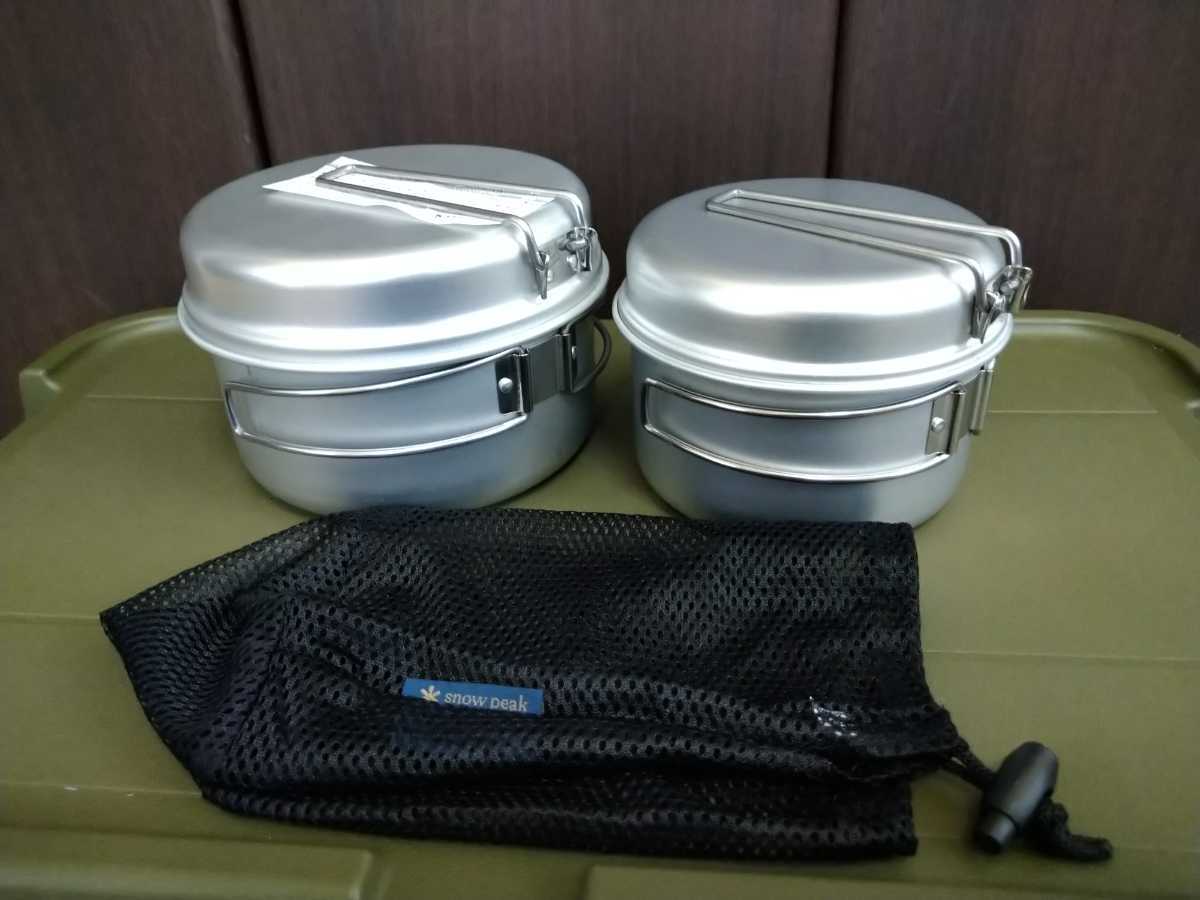 中古 snow peak スノーピーク チタンパーソナルクッカーセット 【公式