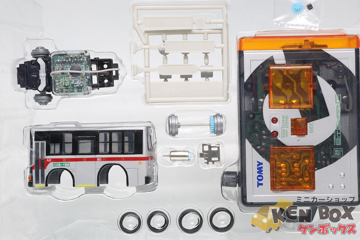 TOMICA トミカ BIT CHAR-G ビットチャージ― BUS-02 MITSUBISHI FUSO