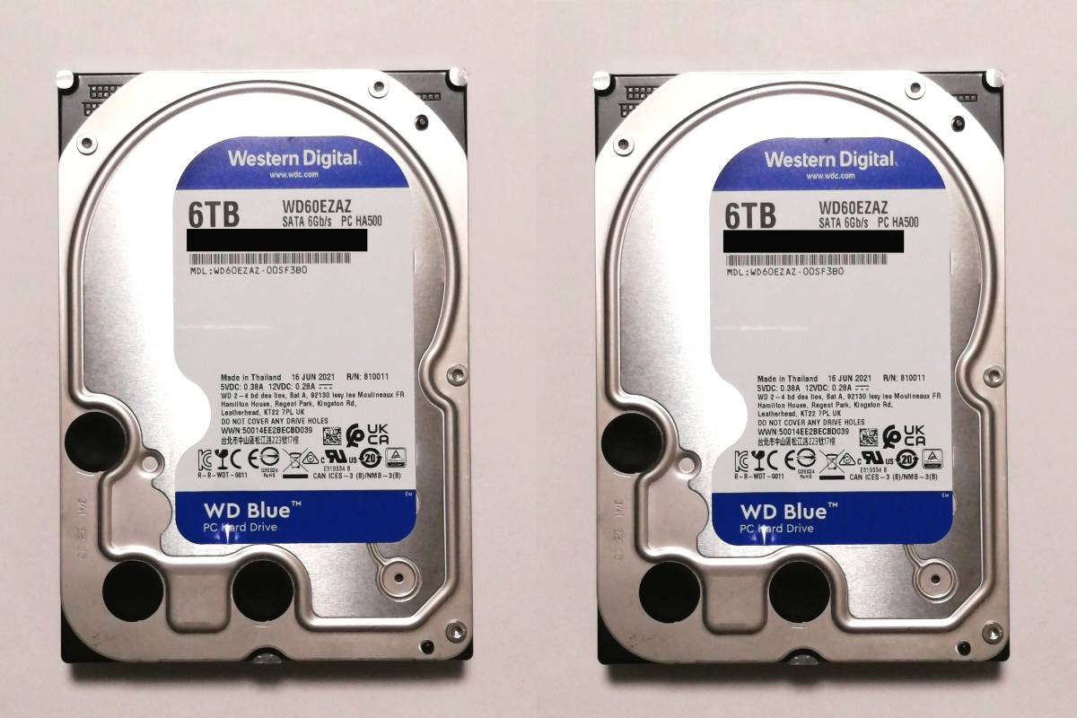 Western Digital WD60EZAZ 6TB HDD Western Digital