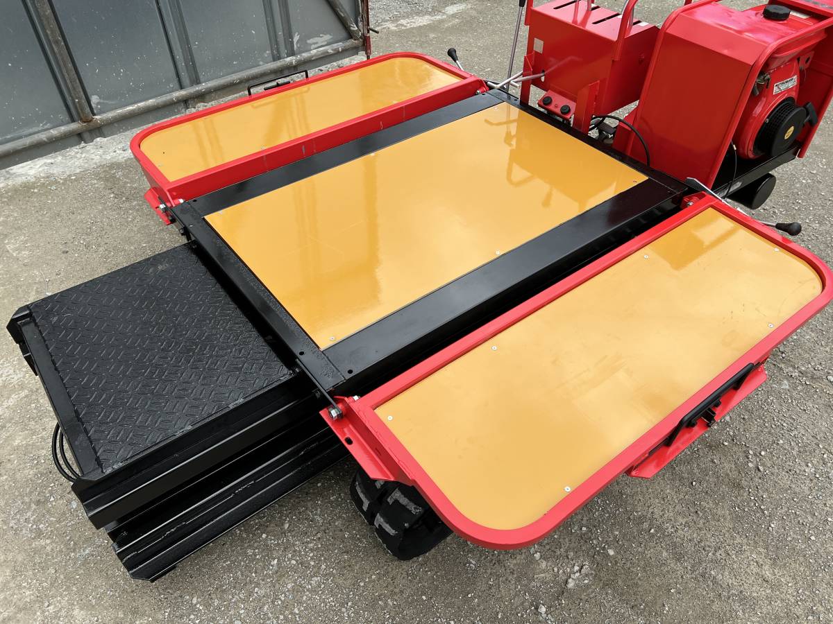 フルーツワーカー　昇降機　作業車　運搬車 Yahoo!オークション - 「ノザワフルーツワーカー」運搬車、トレーラー