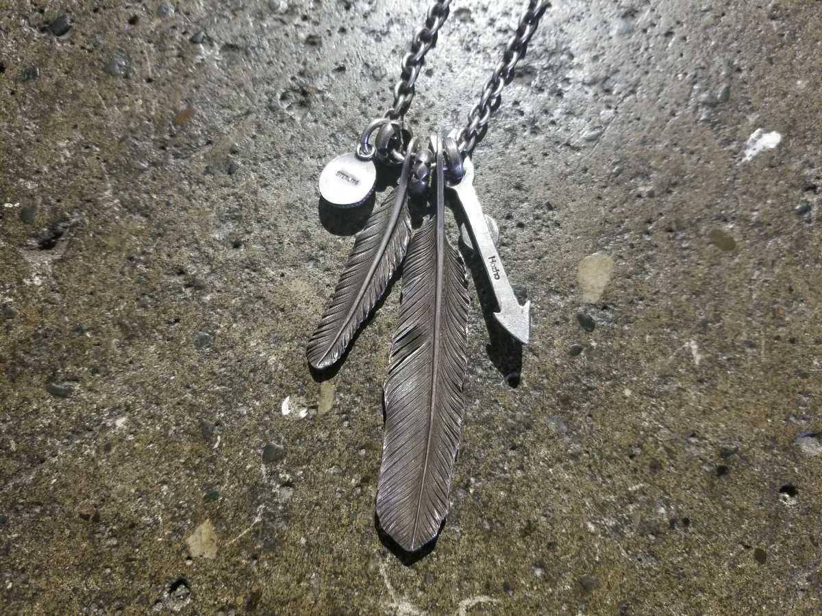 Indian Jewelry ネックレス Hozho 4020 フェザー アロー ターコイズ 