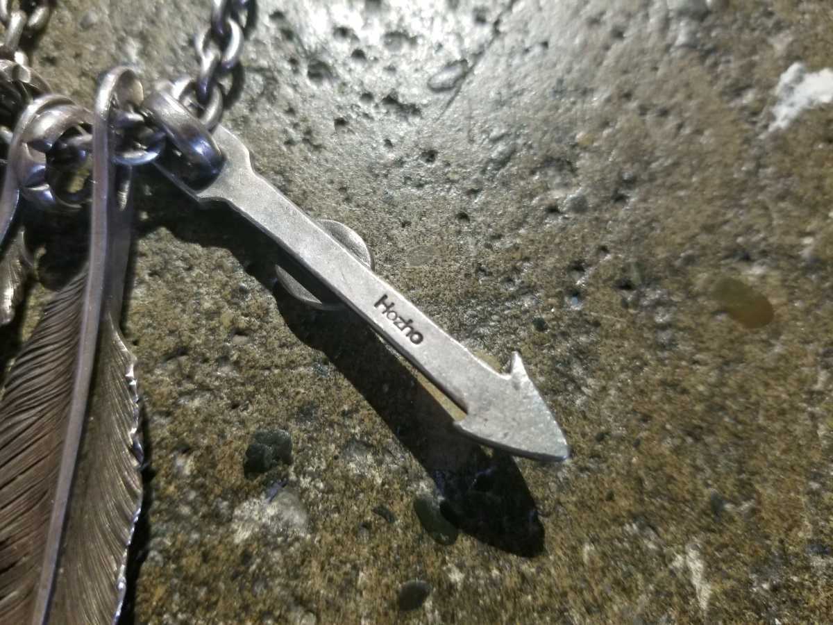 Indian Jewelry ネックレス Hozho 4020 フェザー アロー ターコイズ 