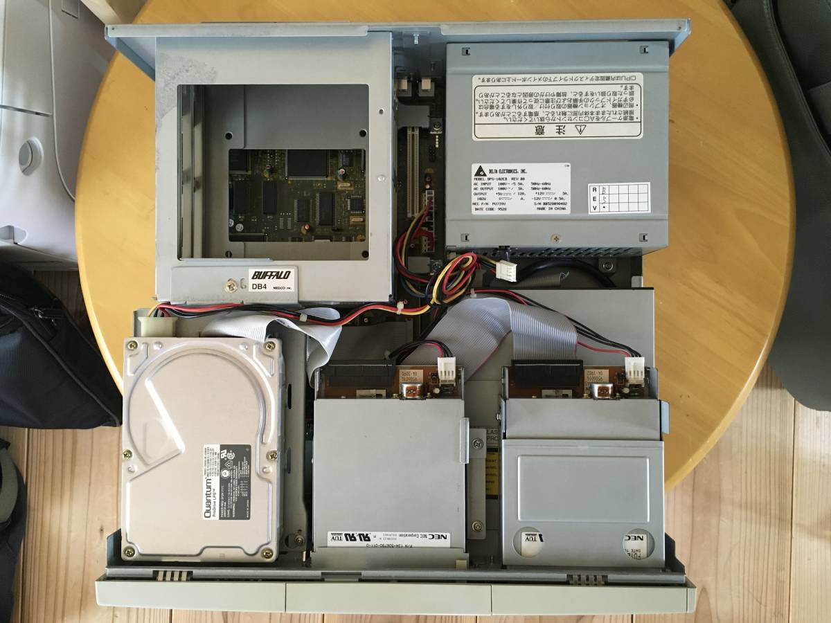 NEC PC-9801BX4/U2 i486DX4 32MB 120MB CD-ROMドライブ付 内蔵電池新品