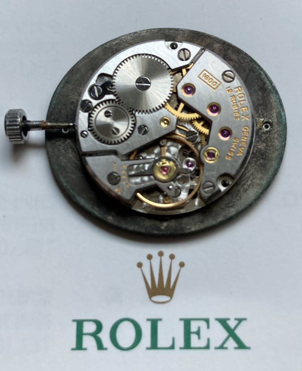 ロレックス ROLEX ムーブメント 手巻き チェリーニ Cal.1600 cal.1600