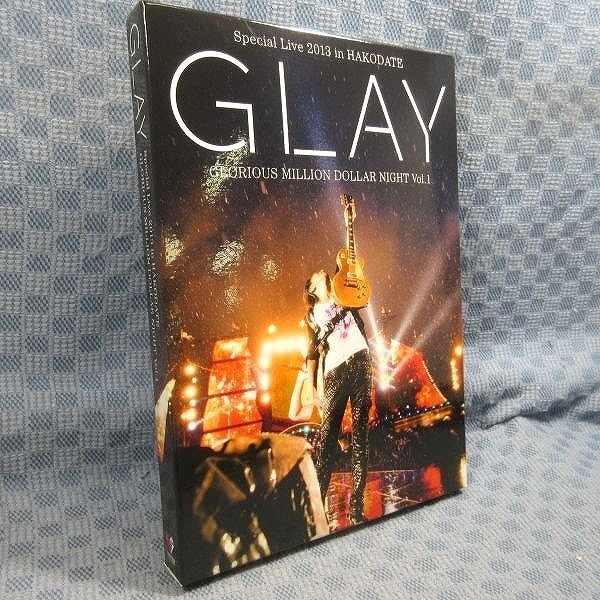  F319 GLAY Special Live 2013 in HAKODATE GLORIOUS MILLION DOLLAR NIGHT Vol.1 LIVE DVD COMPLETE SPECIAL BOX 初回限定生産盤(ジャパニーズポップス)｜売買されたオークション情報、yahooの商品情報をアーカイブ公開 - オ ジャパニーズポップス