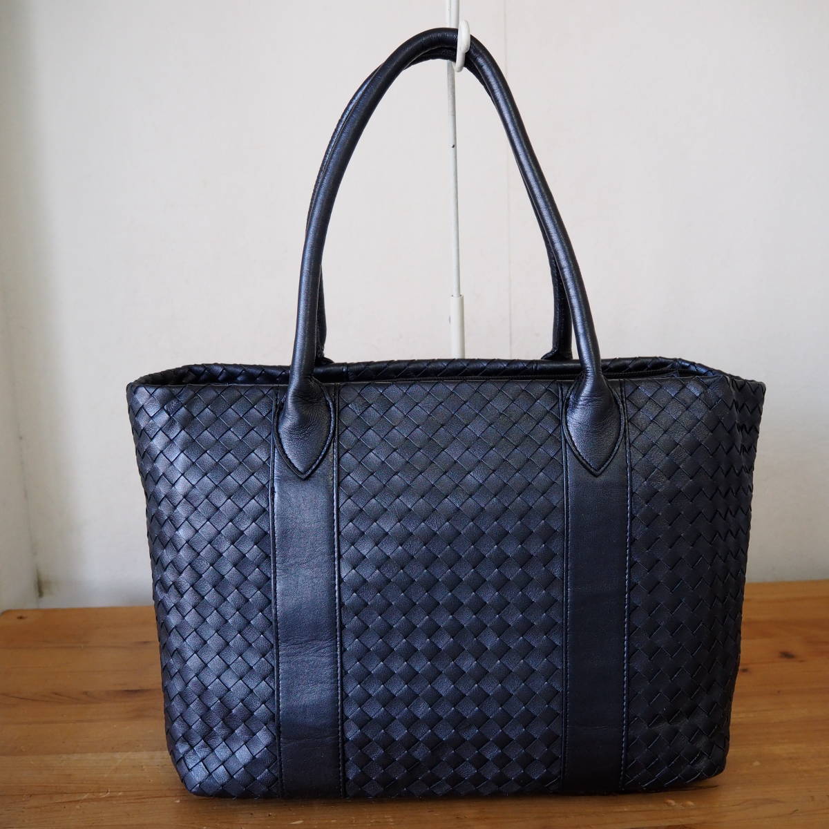 ◇未使用品*La Moda HASEGAWA/ハセガワ*メッシュレザー*トートバッグ 