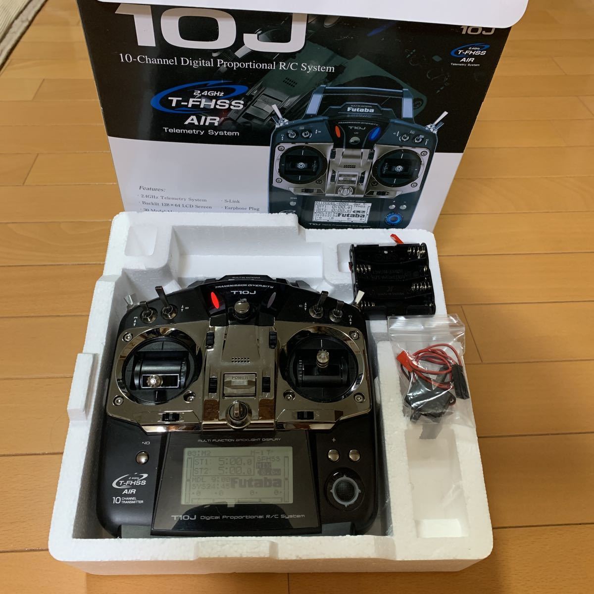 フタバT10J デジタルプロポ 10ch R3008SB受信機付きモード2 フタバ 10J