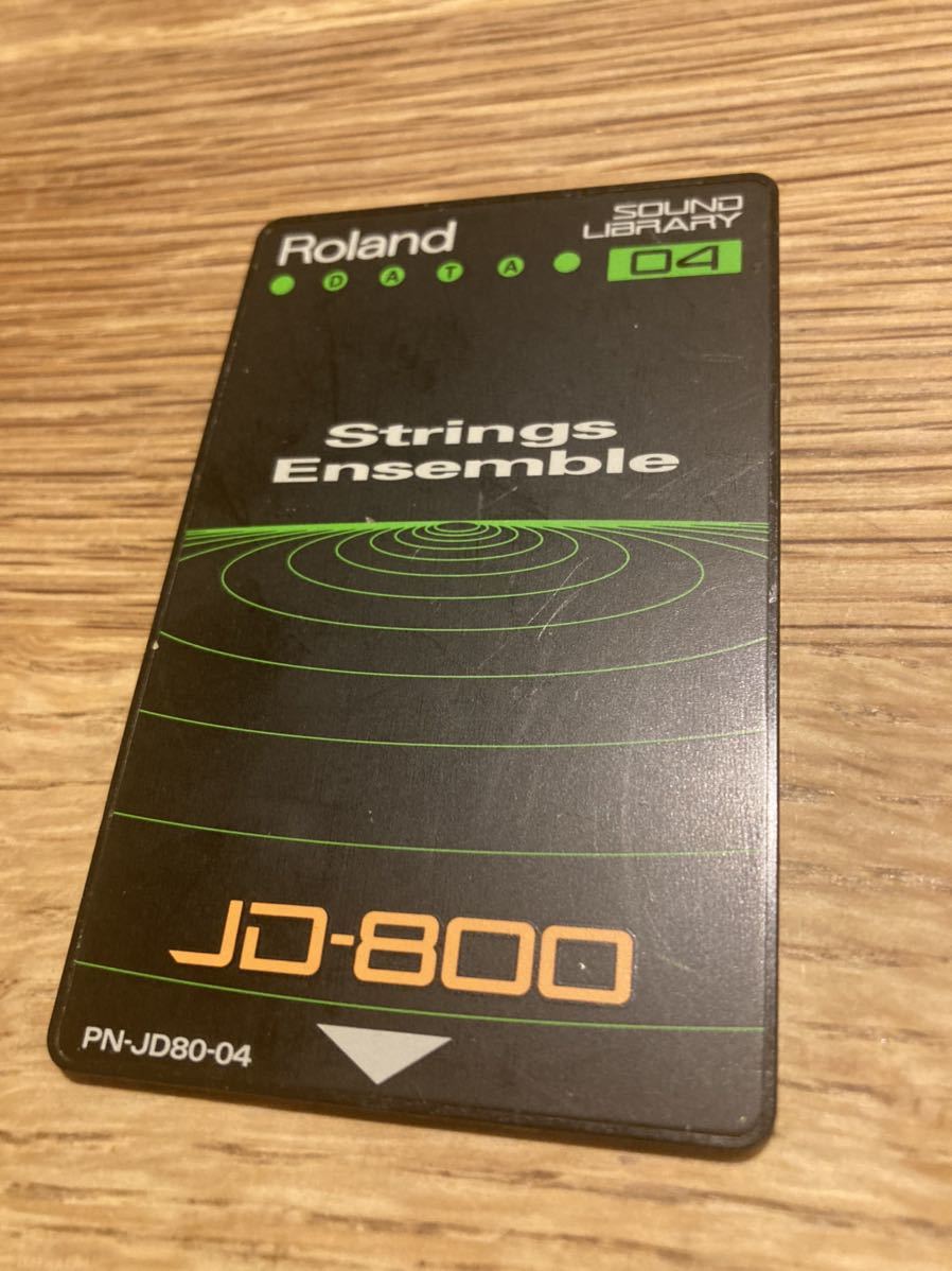Roland JD-800用 拡張音源カード PN-JD80-04Strings Ensemble 【公式通販】