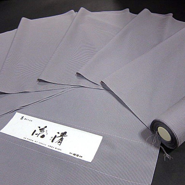 【新品，高品質】 キングサイズ 上質な逸品 夏物 正絹 米沢織 米沢高級紗紬着尺 男夏のきもの 涼清 細縞 東匠猪俣謹製(一般)｜売買されたオークション情報、yahooの商品情報をアーカイブ公開 - オークファン 一般